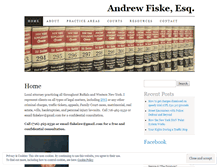 Tablet Screenshot of fiskelaw.org